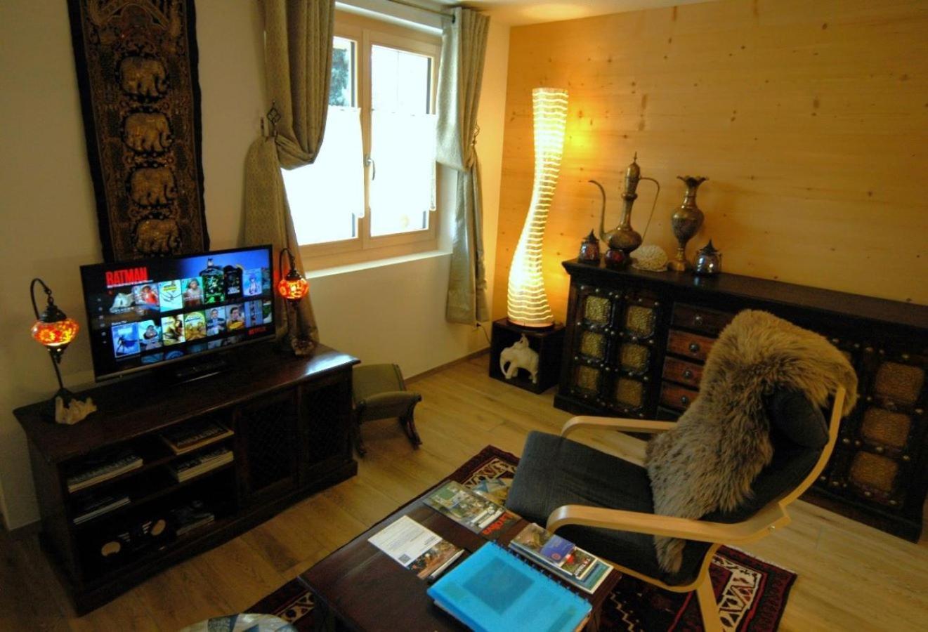 Large Deluxe Studio For 2 - Chalet Lovo 伦克 外观 照片