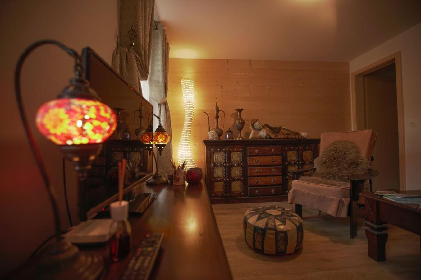 Large Deluxe Studio For 2 - Chalet Lovo 伦克 外观 照片